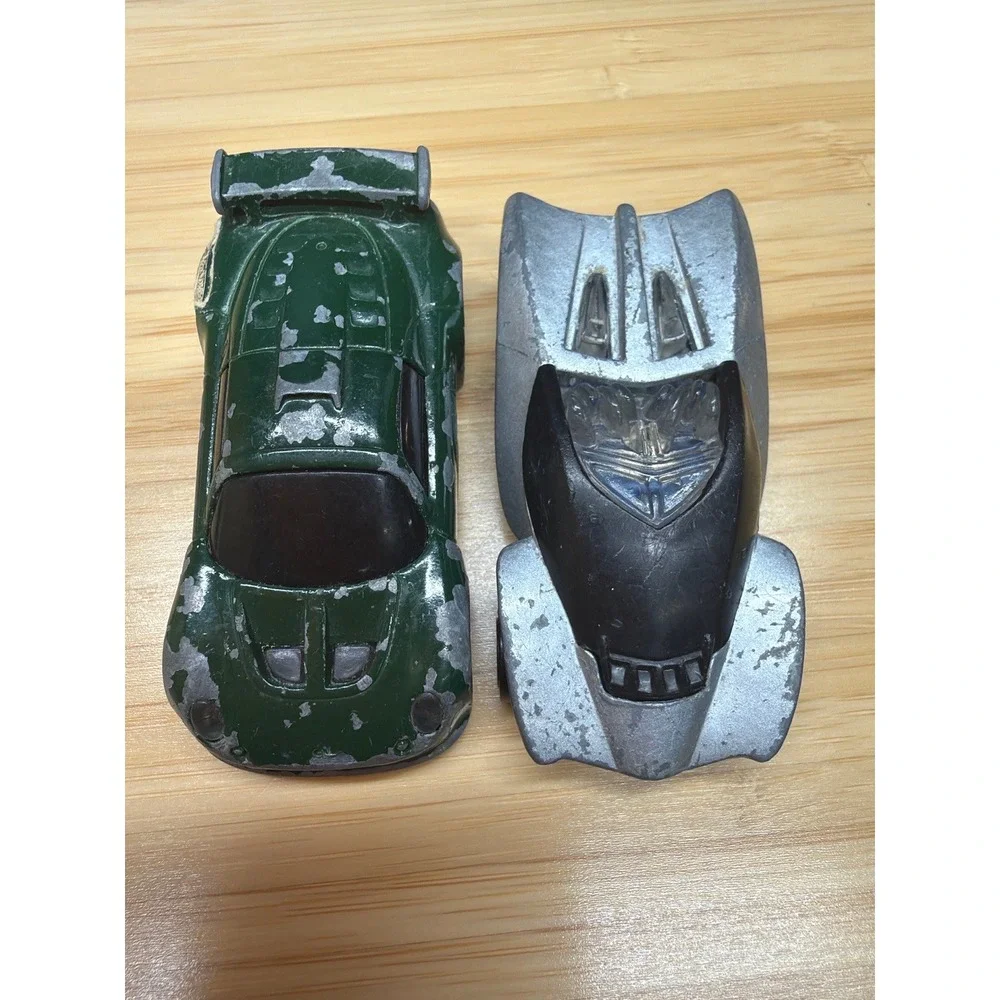 Hot Wheels McDonald's Futuristic & Green Sports Car Toy Lot
